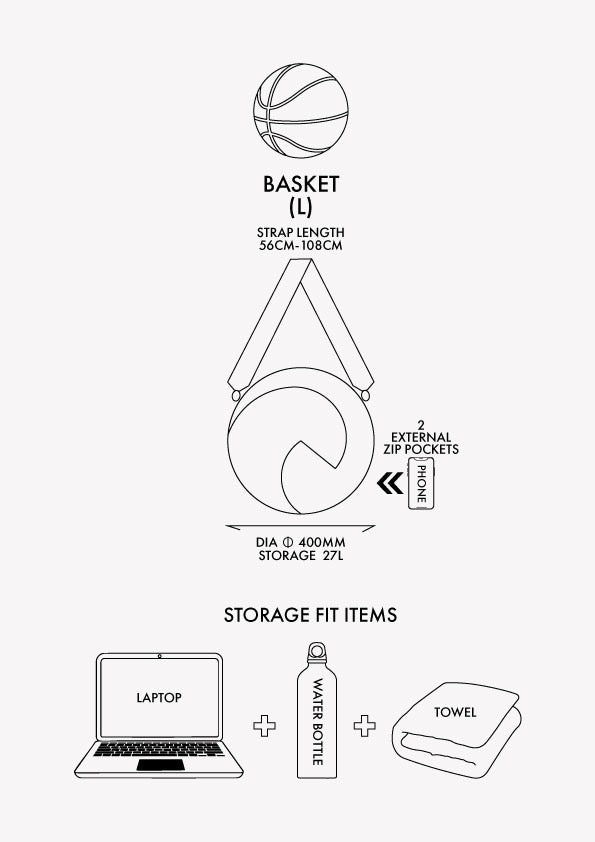SF26SS-10-BASKET BROTSRDERLESS JQ MORB BAG