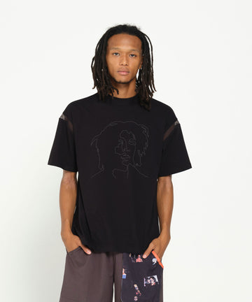 SF26SS-26A ONE-LOVE EMBROI SAMUE T-SHIRT