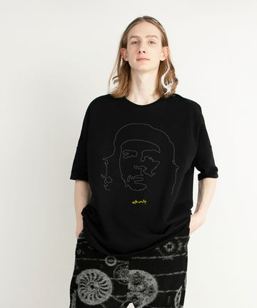 SF24AW-24A/che embroi Oversized Relax Tee