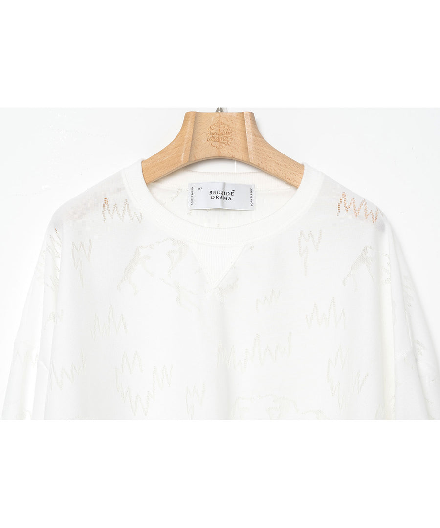 BSD26SS-11 Dancing Lace Pullover WHITE