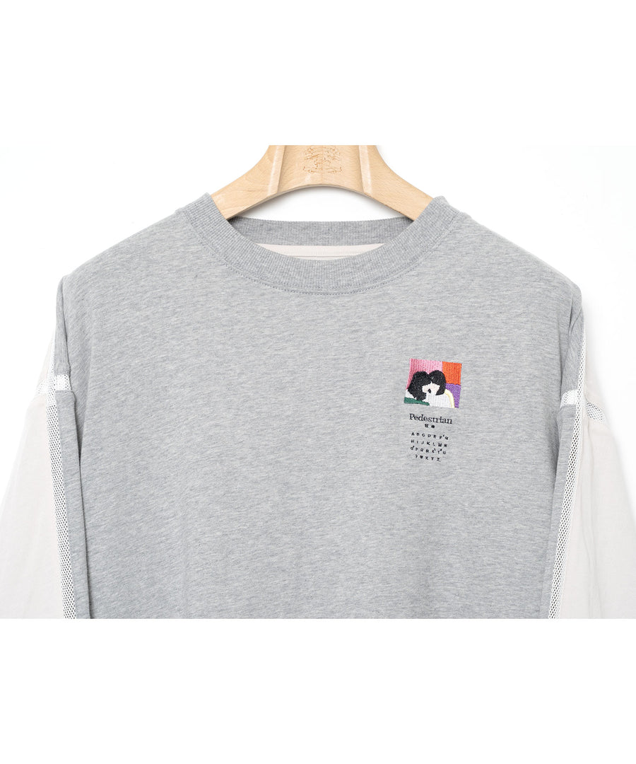 SF26SS-13 COMPLEXITY BORDER L/S TEE