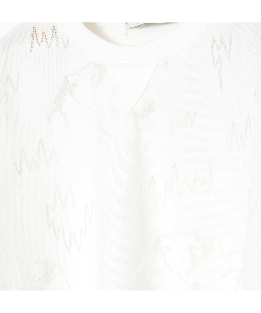 BSD26SS-11 Dancing Lace Pullover WHITE