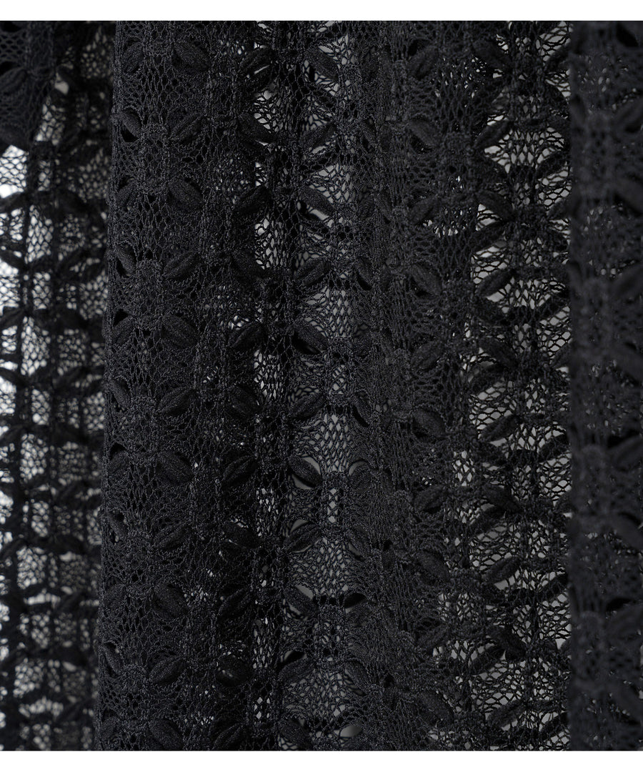 BSD26SS-21 Ultra Mesh Skirt BLACK