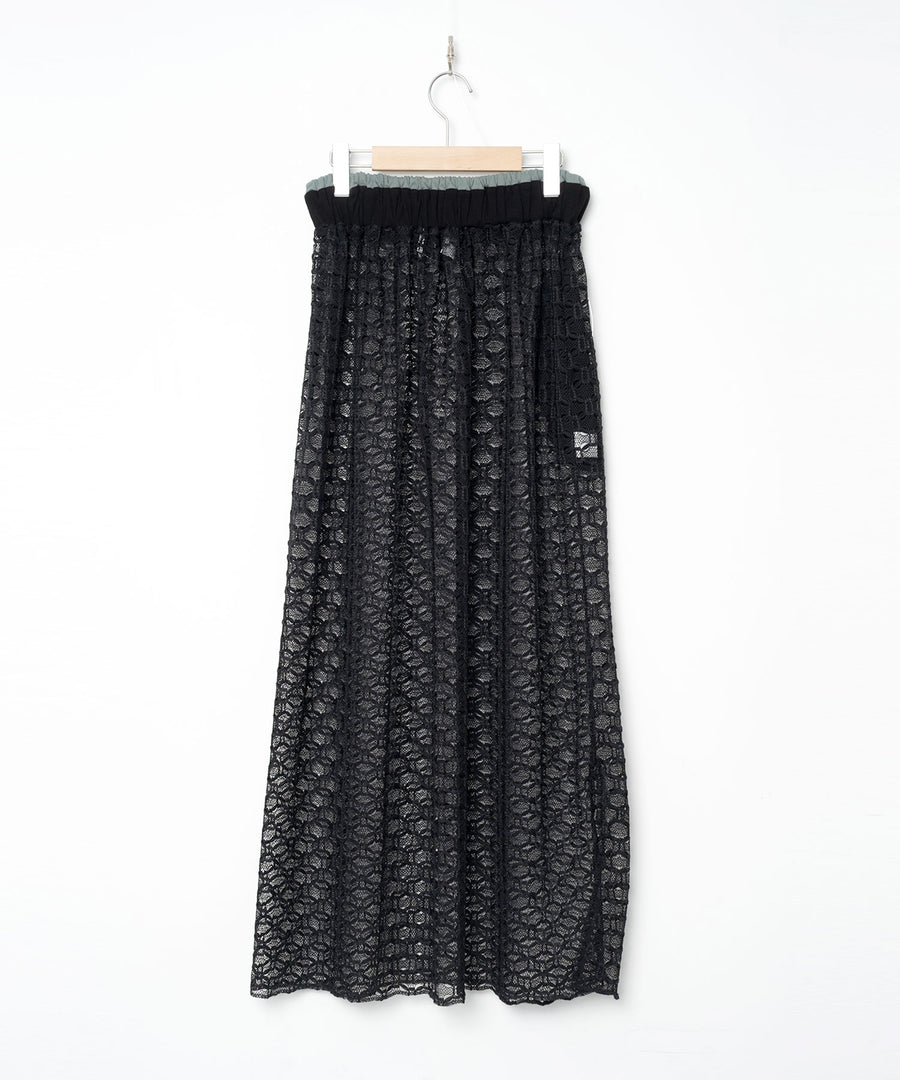 BSD26SS-21 Ultra Mesh Skirt BLACK