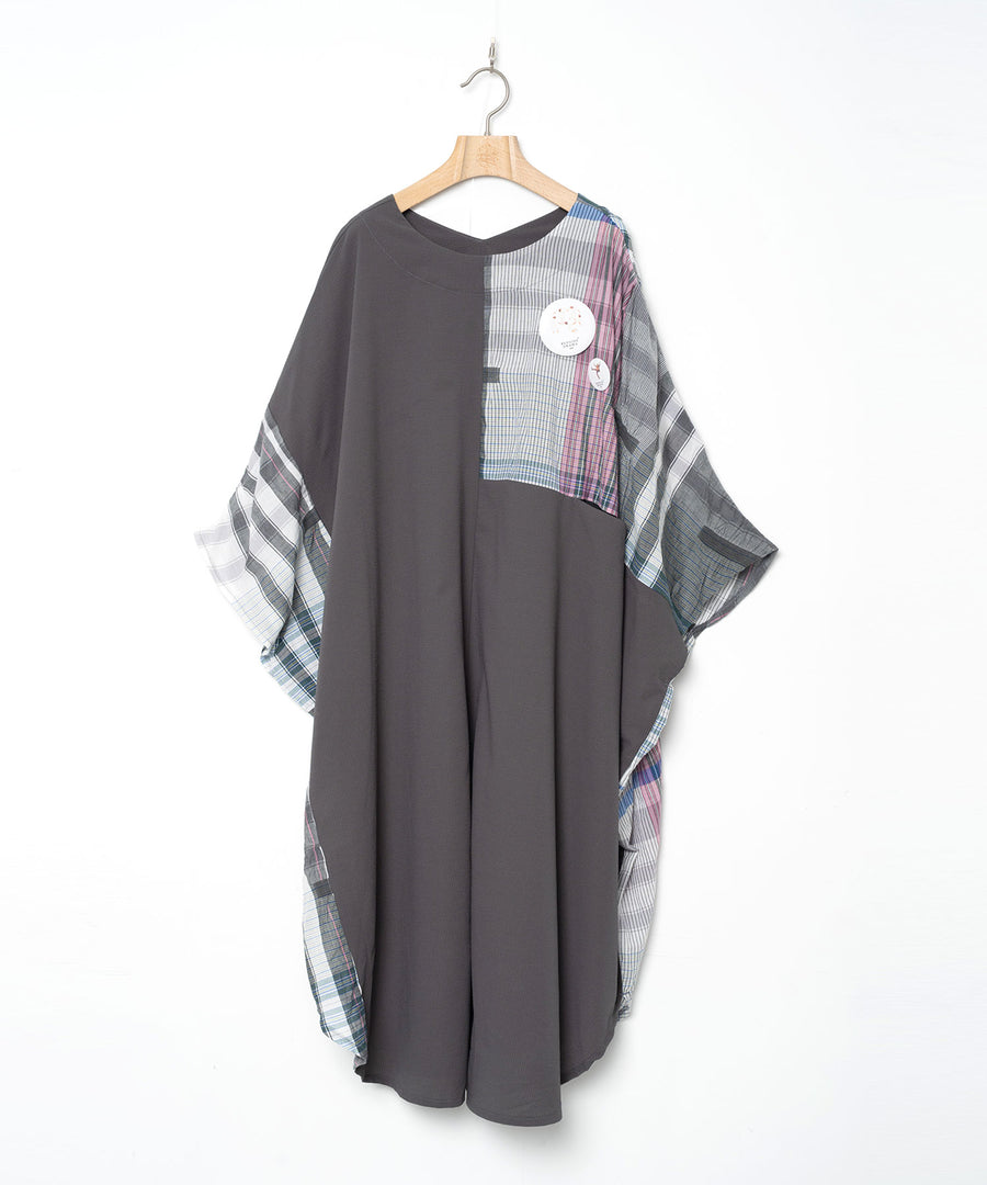 BSD26SS-13 Dress Maxi One-piece GR