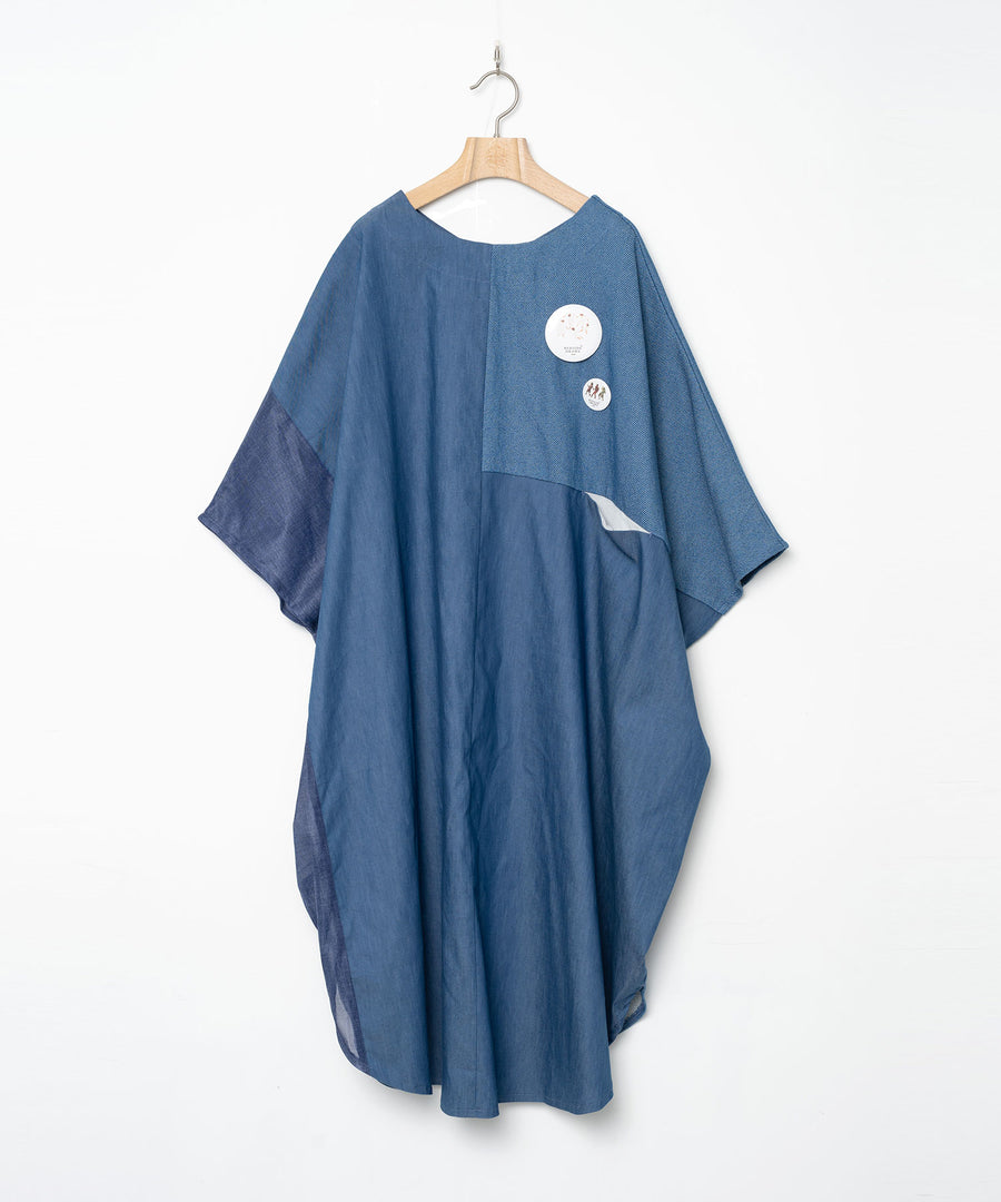 BSD26SS-13 Dress Maxi One-piece BL