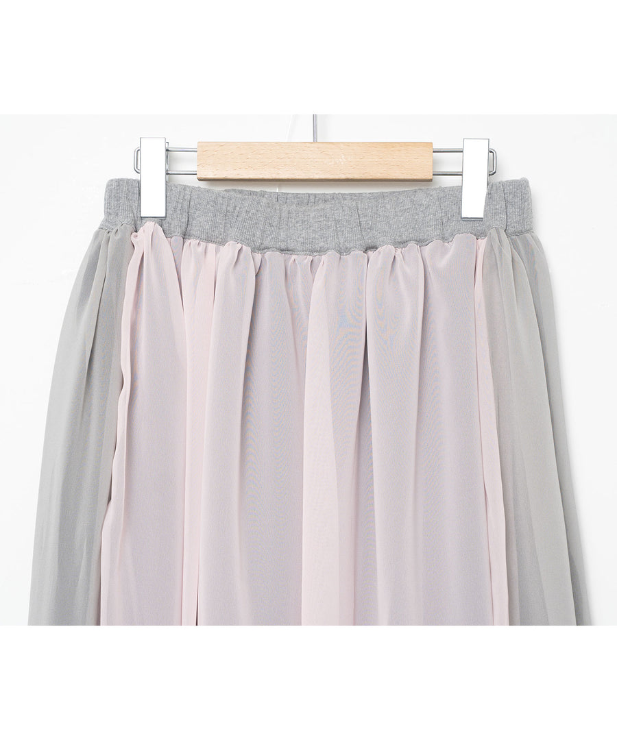 BSD26SS-09 Mirage Layer Skirt GREY