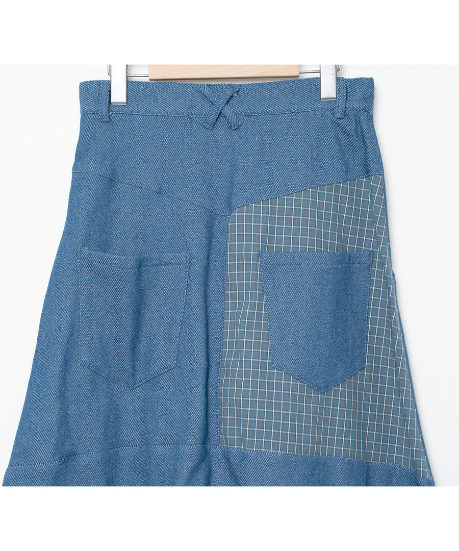 BSD26SS-14 Mix Tex Relax Jeans BL