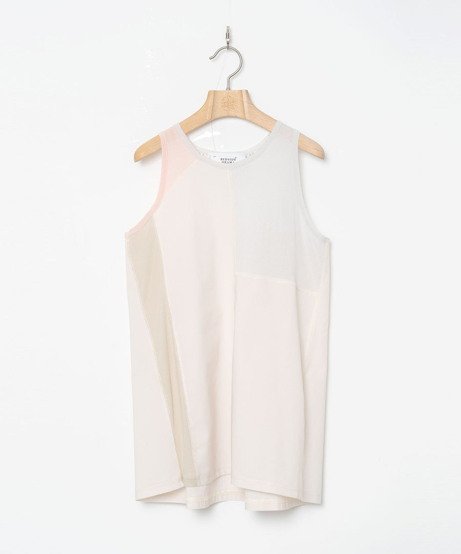 BSD26SS-23 Colored Tank Dress L GREY