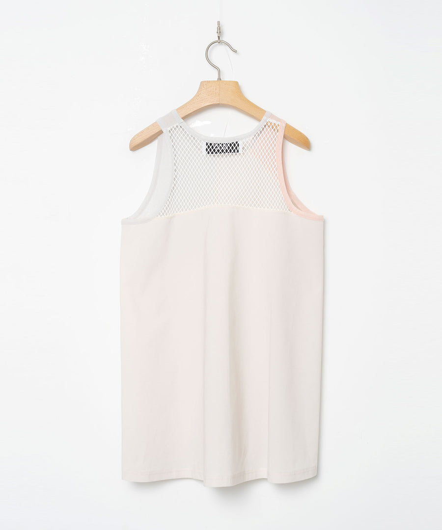BSD26SS-23 Colored Tank Dress L GREY