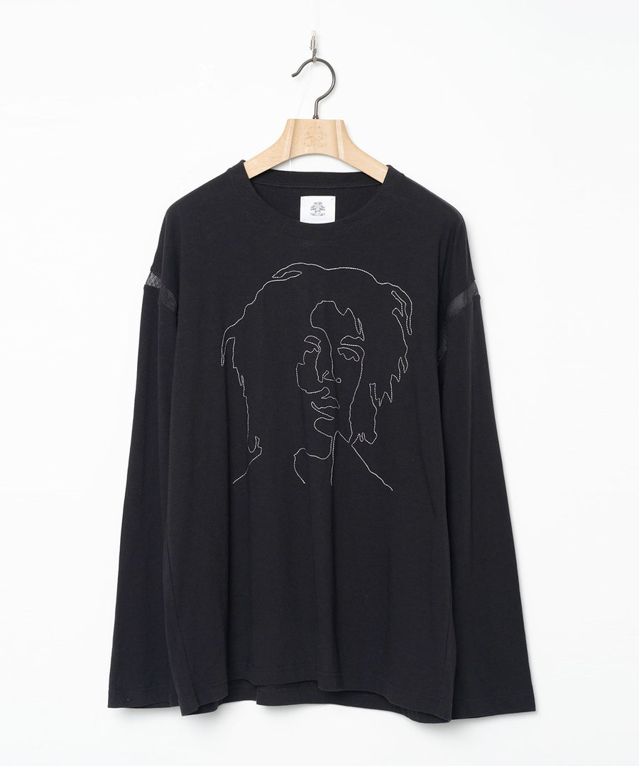 SF26SS-25A ONE-LOVE EMBROI L/S SAMUE T-SHIRT