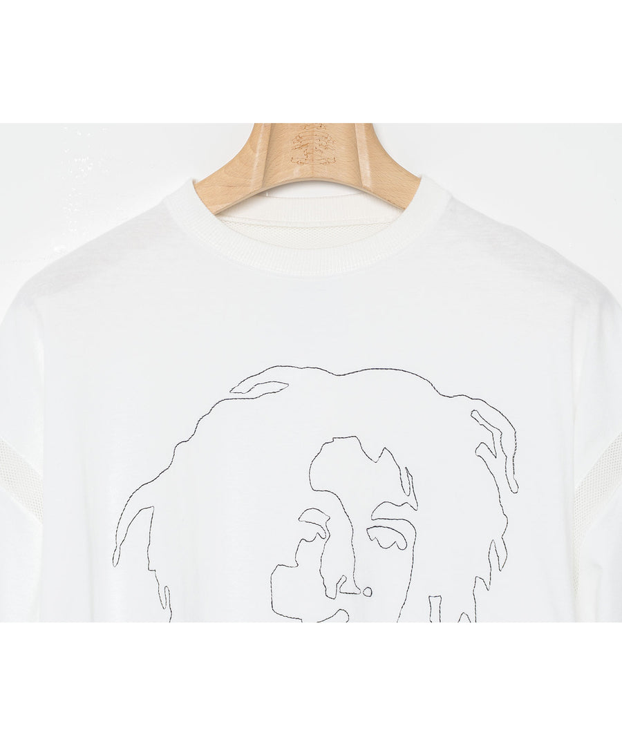 SF26SS-26A ONE-LOVE EMBROI SAMUE T-SHIRT