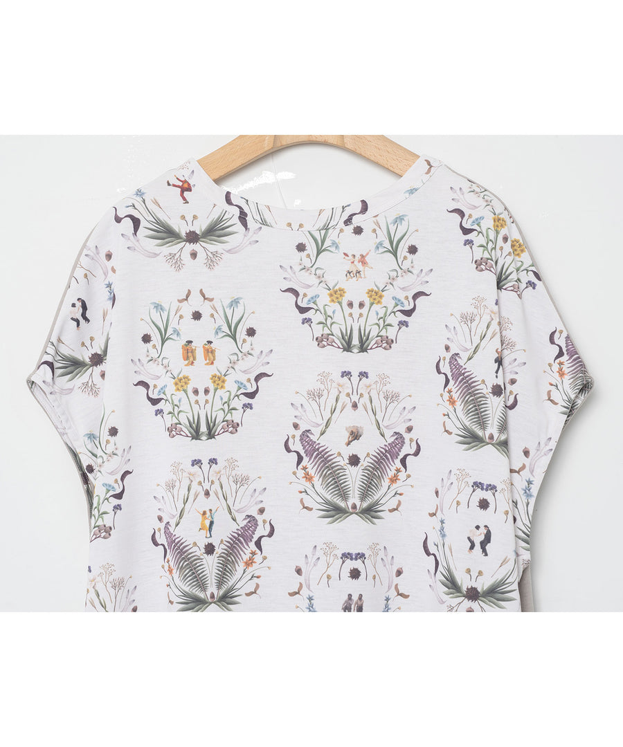 BSD26SS-17 Dance In The Garden One-piece NATURAL