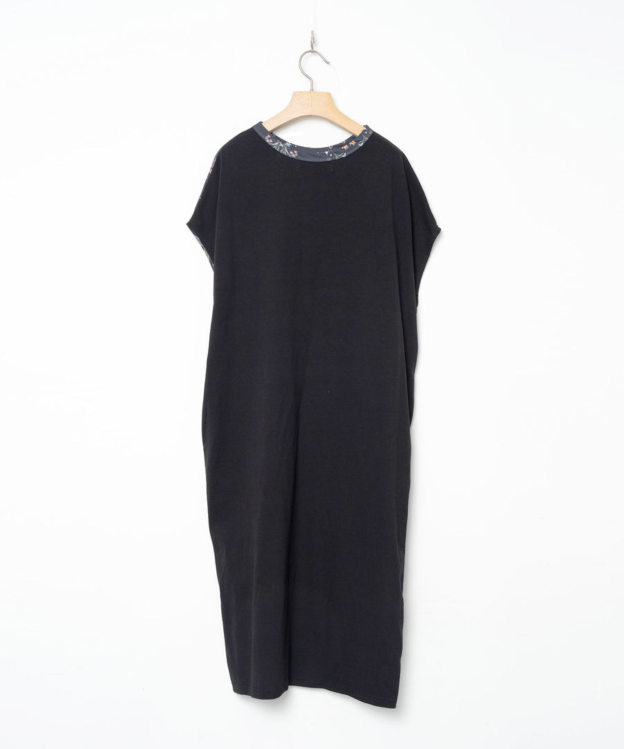 BSD26SS-17 Dance In The Garden One-piece BLACK