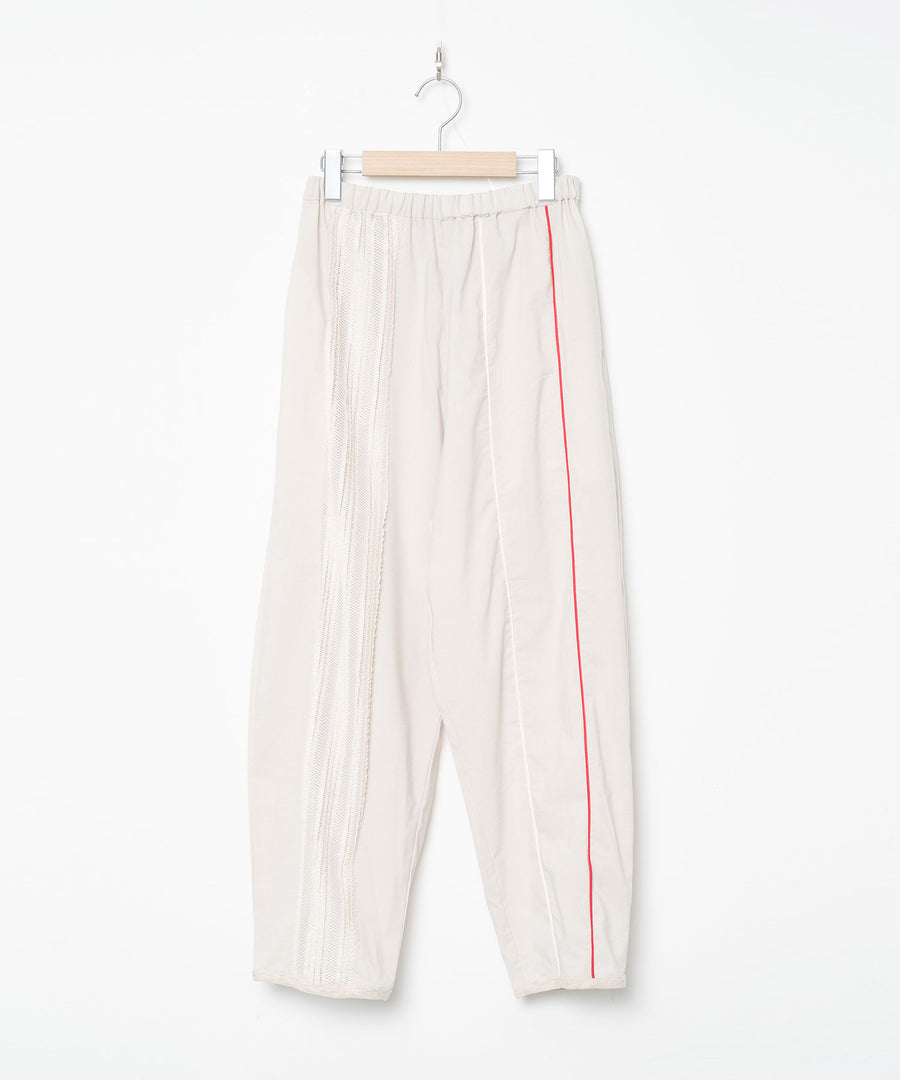 BSD26SS-06 Mixed Frill Pants NATURAL