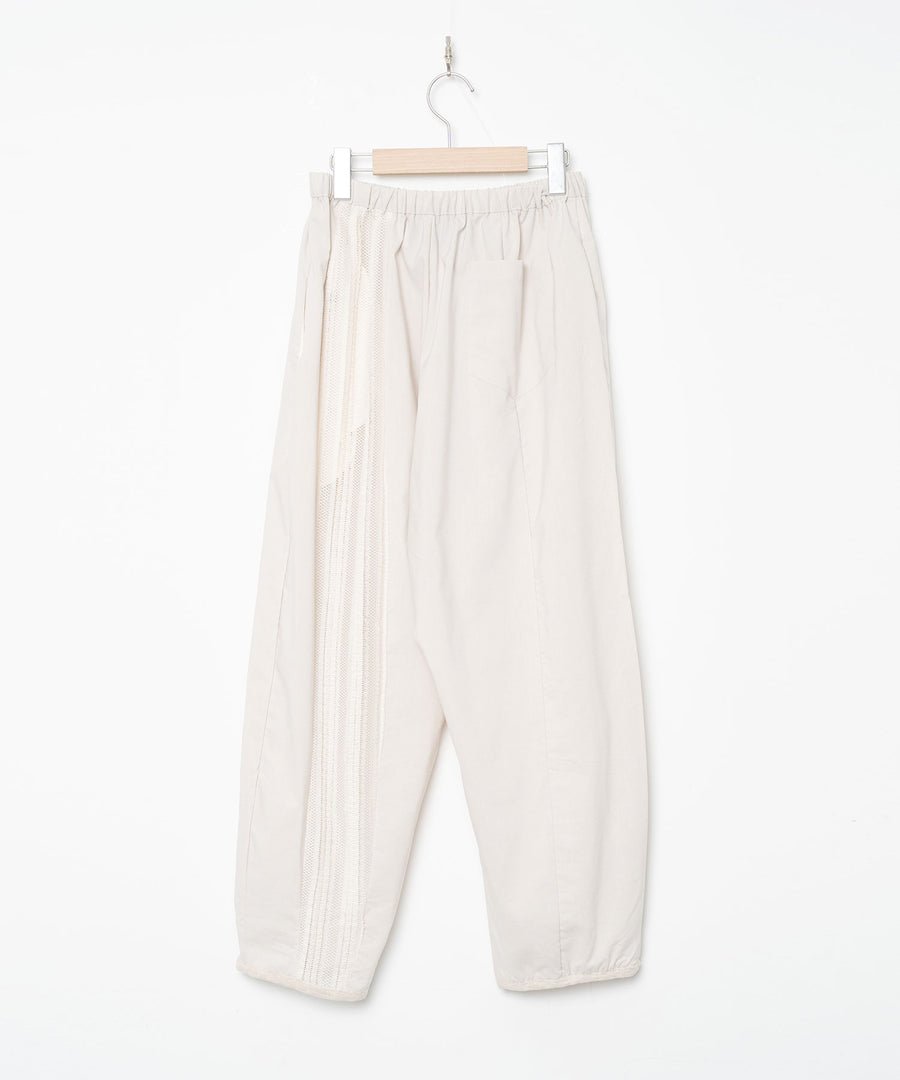 BSD26SS-06 Mixed Frill Pants NATURAL
