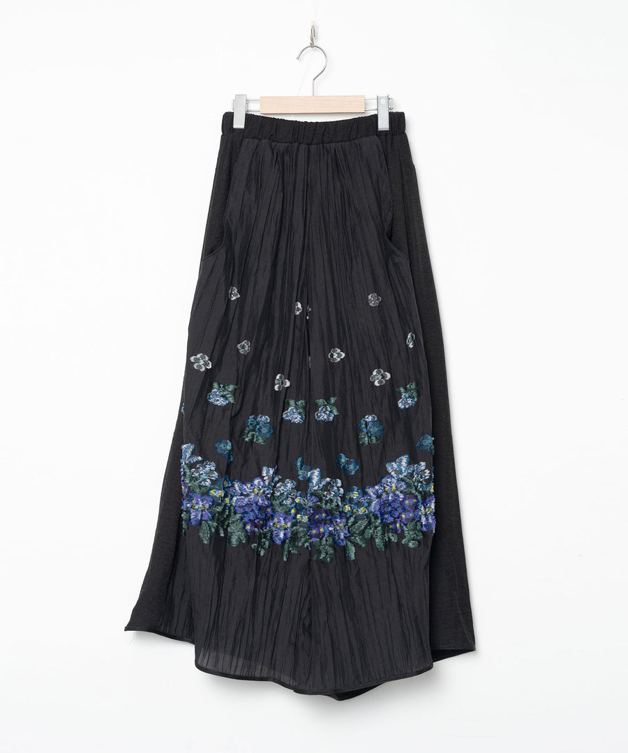 BSD26SS-02 Mosaic Garden Pants BLACK