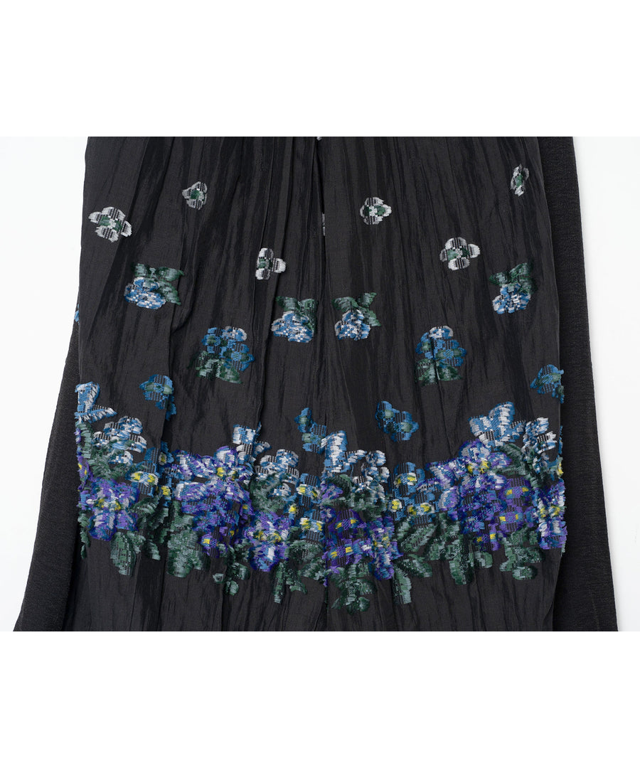 BSD26SS-02 Mosaic Garden Pants BLACK