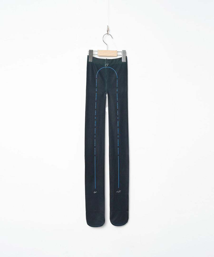 BSD26SS-28 Spiritual Dance Tights BLACK