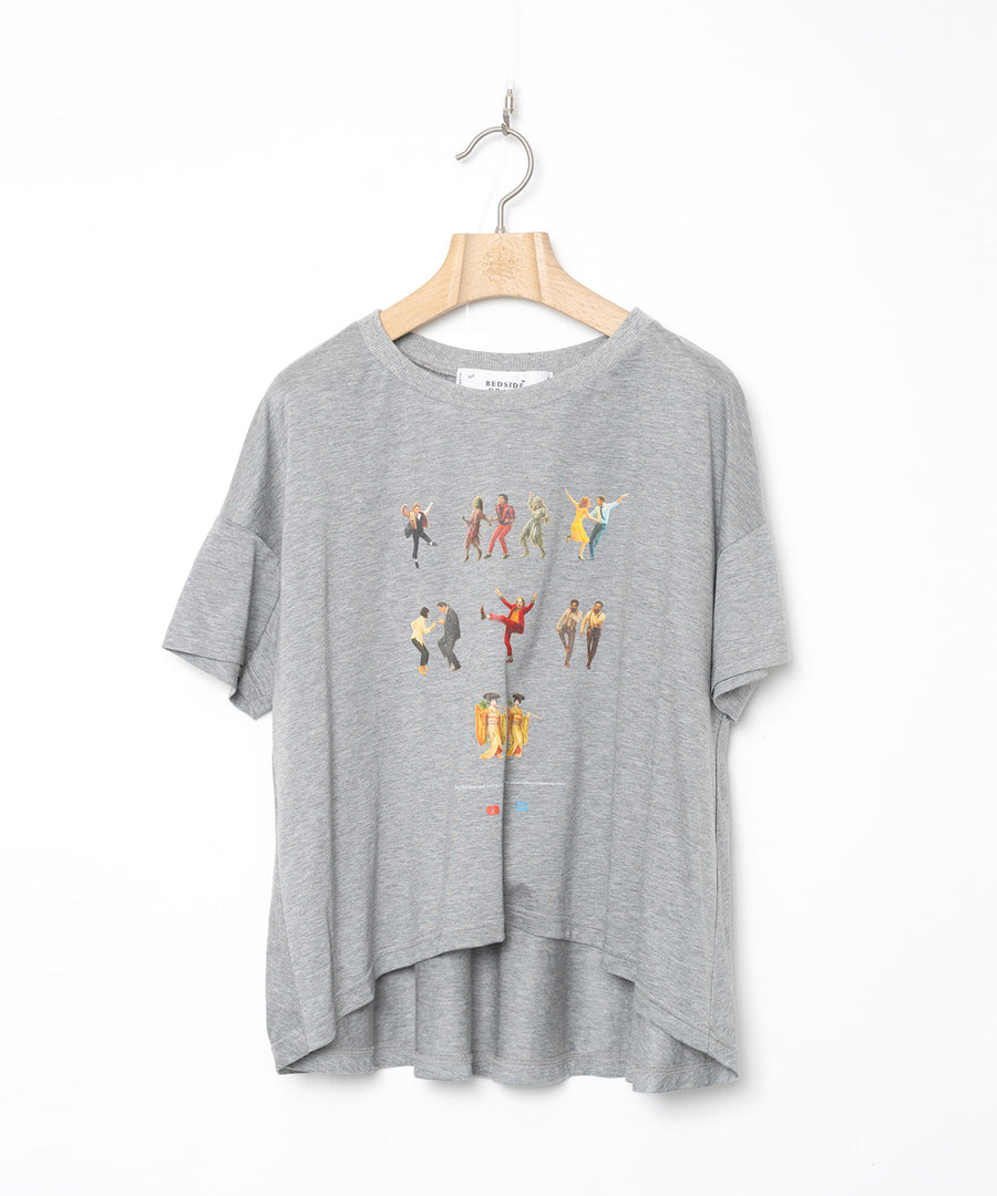 BSD26SS-25A OMNIDANCE Flare T-Shirt GR
