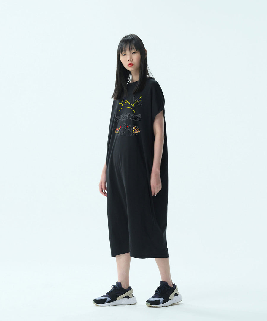 BSD24SS-18B UnKnown Tee Dress