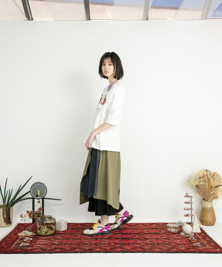 SF24AW-24B/each path Oversized Relax Tee