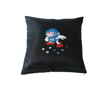 【LOL WARDROBE】 こんねき 青だるま CUSHION COVER