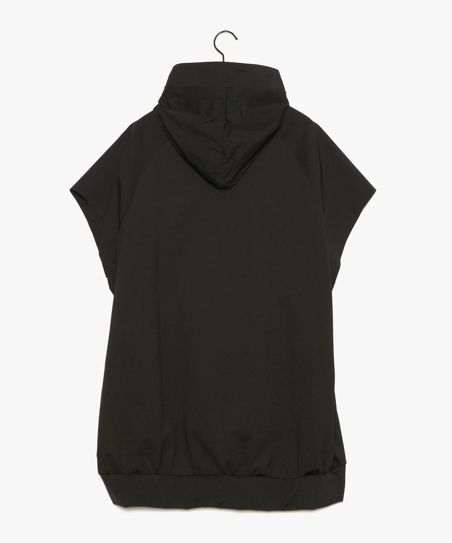 NV24SS-03 TEXBRID No Sleeve Embroiled Hoodie