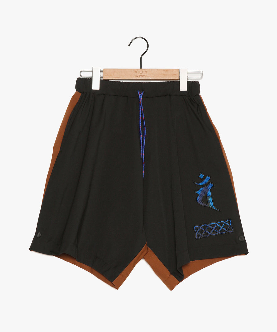 NV24SS-04 TEXBRID By Color Embroiled Shorts