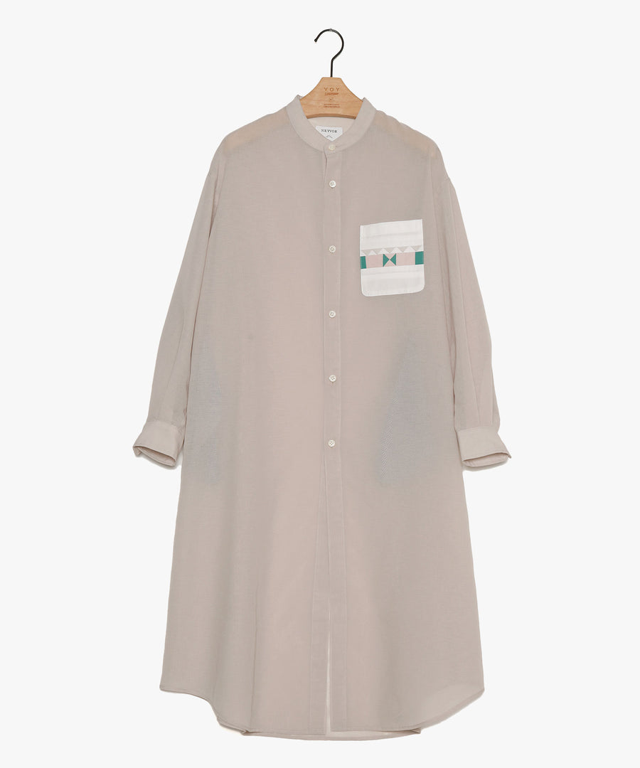 NV24SS-09 Patchwork Pocket Dress Shirt