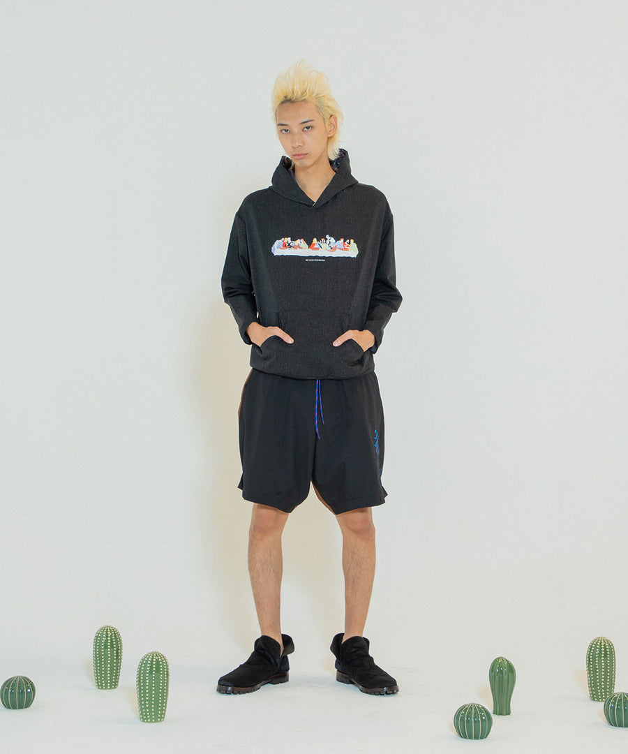 NV24SS-04 TEXBRID By Color Embroiled Shorts