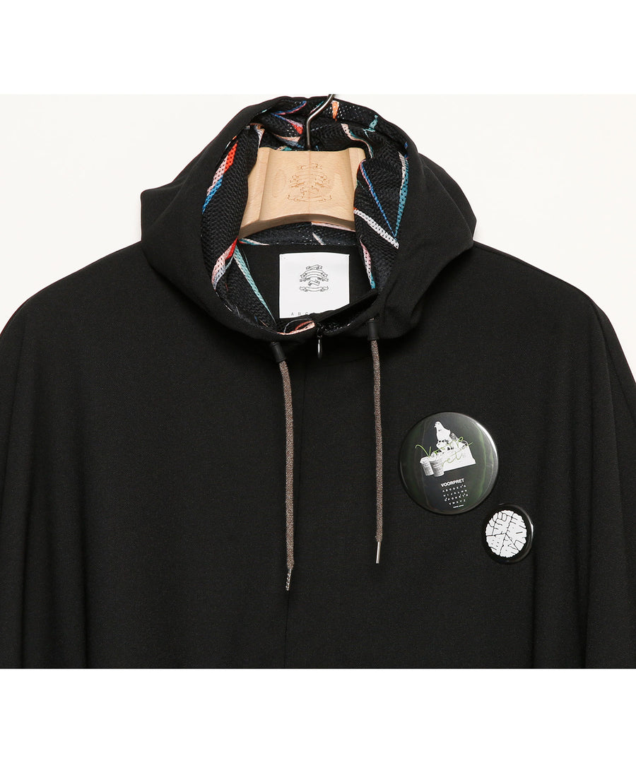 SF24SS-14 Reflax® Happi Poncho Hoodie