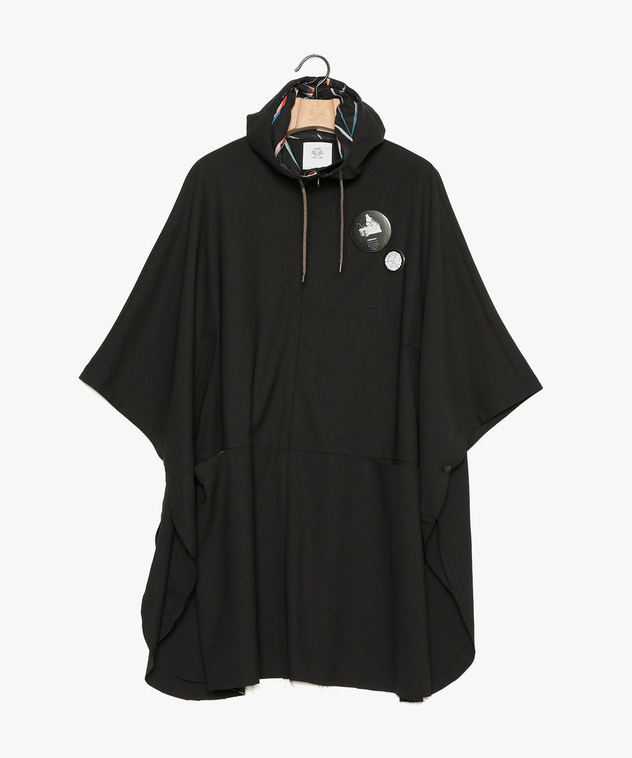 SF24SS-14 Reflax® Happi Poncho Hoodie