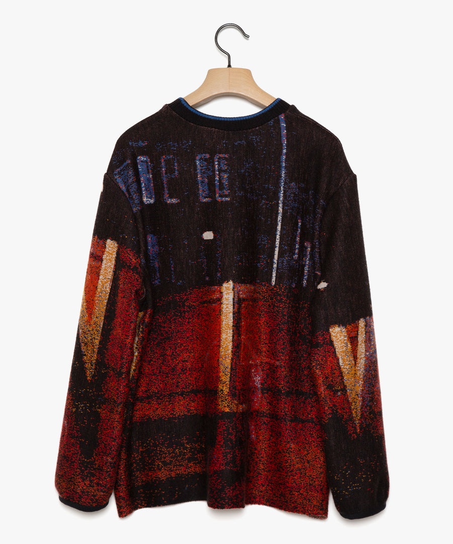 SF24AW-12 Double Exposure Knit Sweater