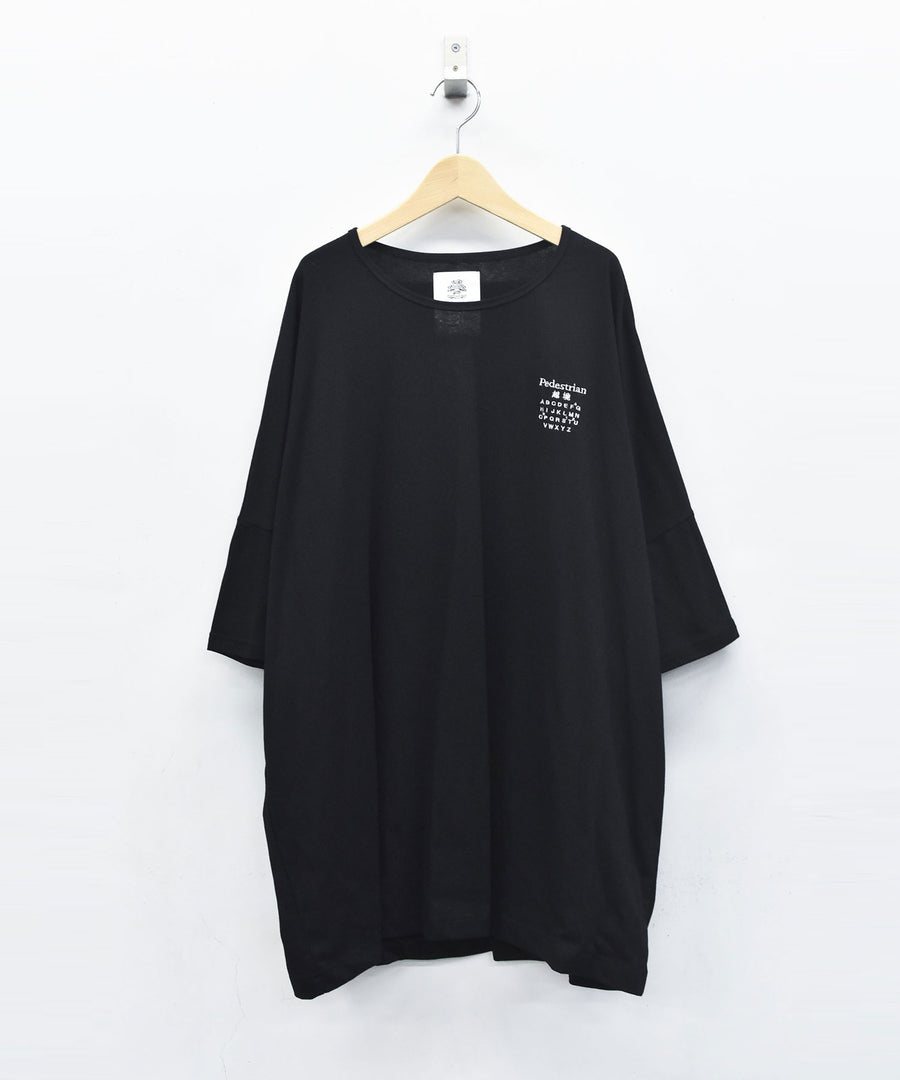 SF26SS-17 TRIBE EMBROI BIG TEE