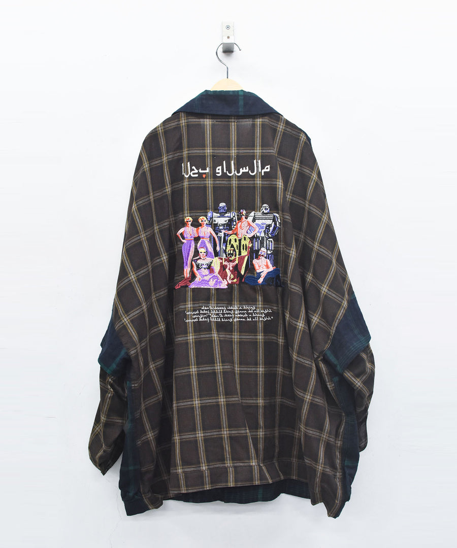 SF26SS-15 TRIBE EMBROI CHANGE JACKET