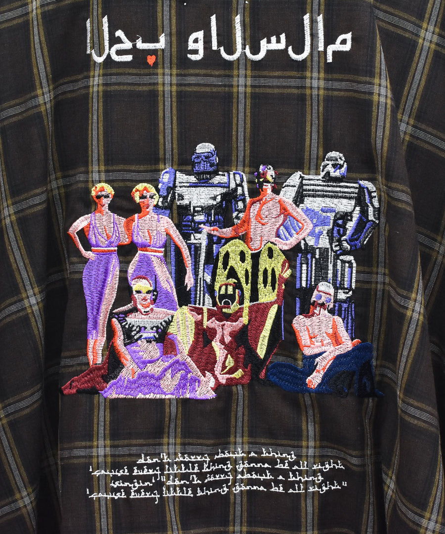 SF26SS-15 TRIBE EMBROI CHANGE JACKET
