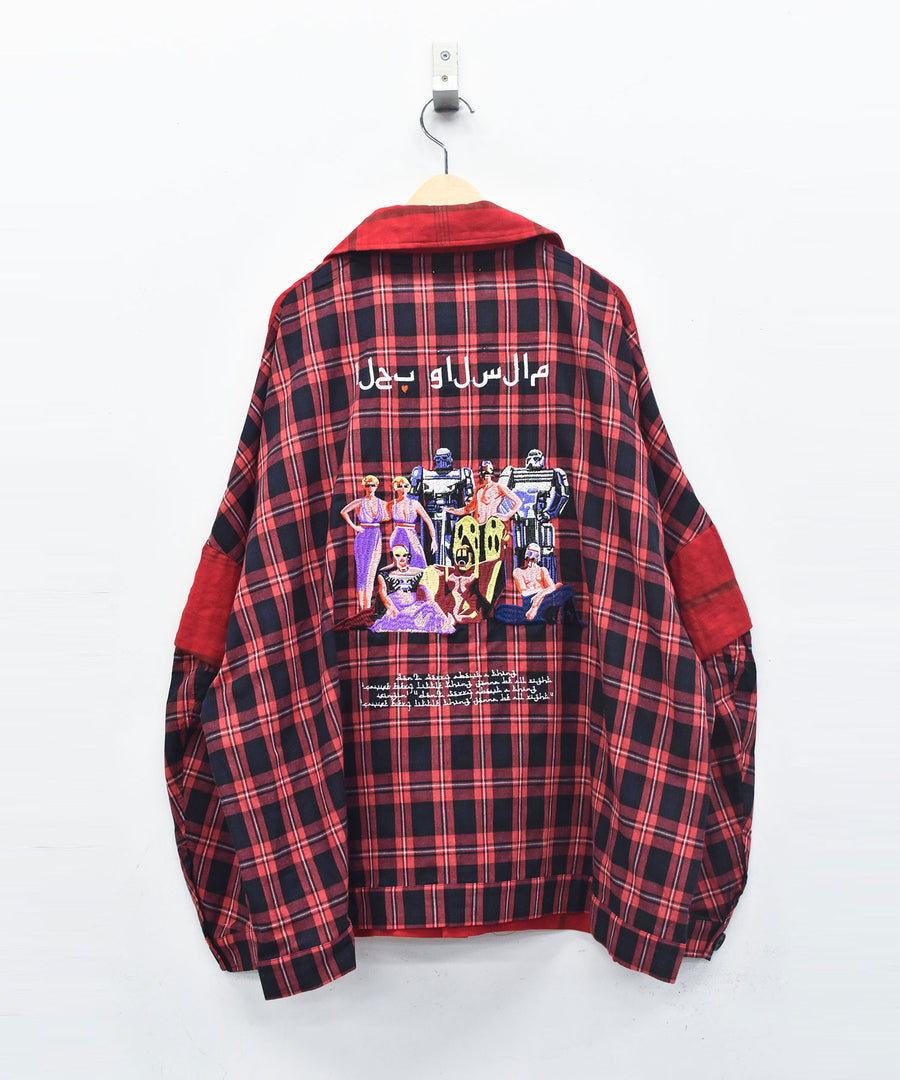 SF26SS-15 TRIBE EMBROI CHANGE JACKET