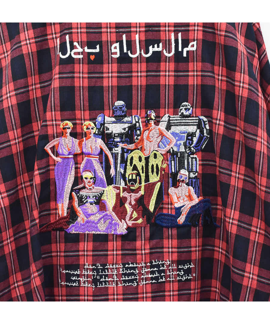 SF26SS-15 TRIBE EMBROI CHANGE JACKET