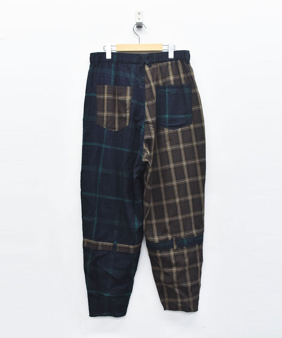 SF26SS-16 MIX CHECK BONTAGE PANTS
