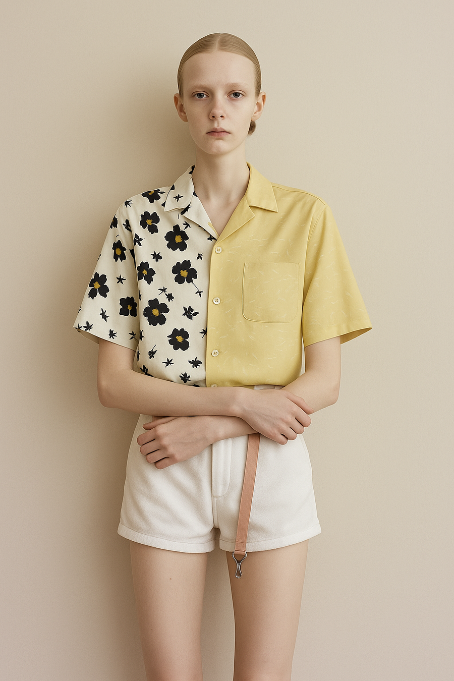 Half Aloha Shirt / C/WH*YE