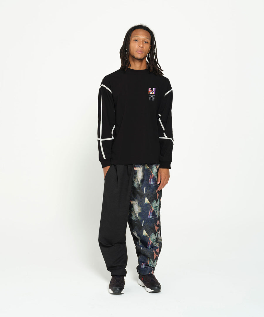 SF26SS-13 COMPLEXITY BORDER L/S TEE