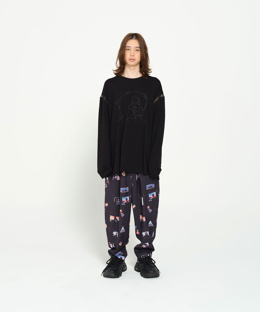 SF26SS-25A ONE-LOVE EMBROI L/S SAMUE T-SHIRT