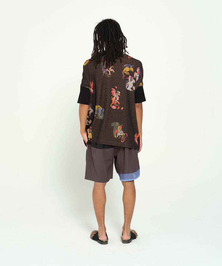 SF26SS-14 MELTING MIX SHORT PANTS