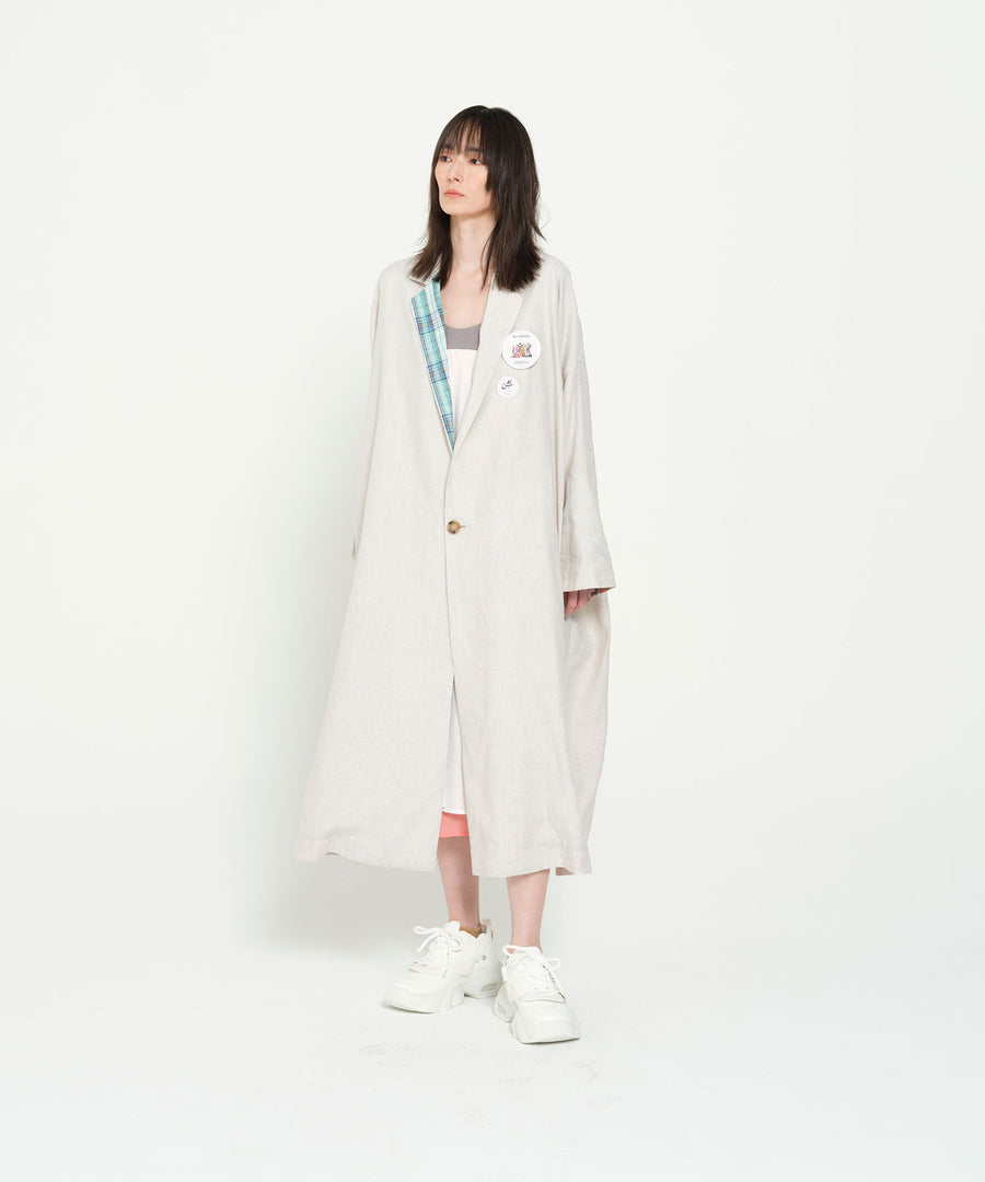 SF26SS-01 PEDESTRIAN LIGHT COAT
