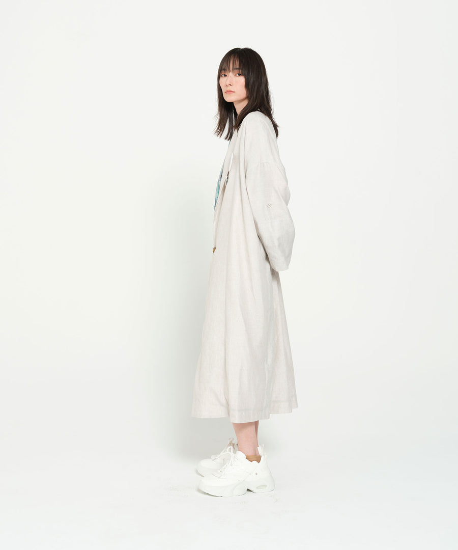 SF26SS-01 PEDESTRIAN LIGHT COAT