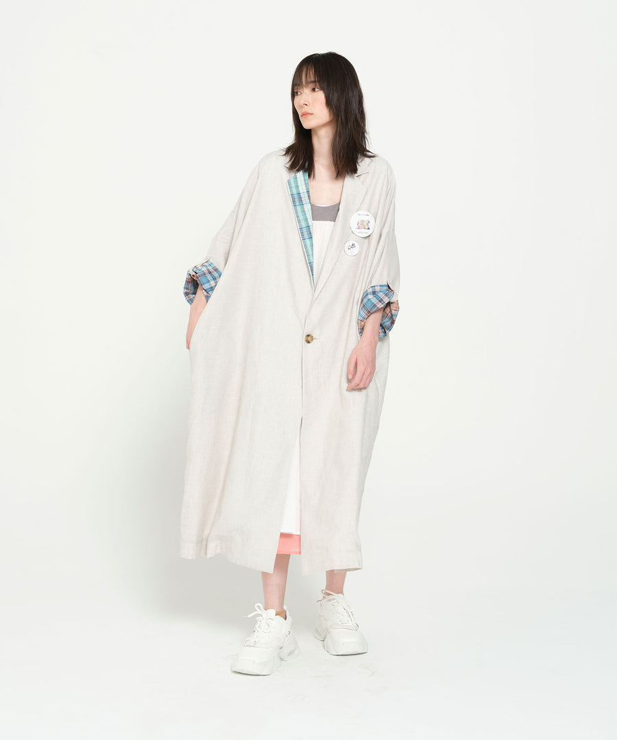 SF26SS-01 PEDESTRIAN LIGHT COAT