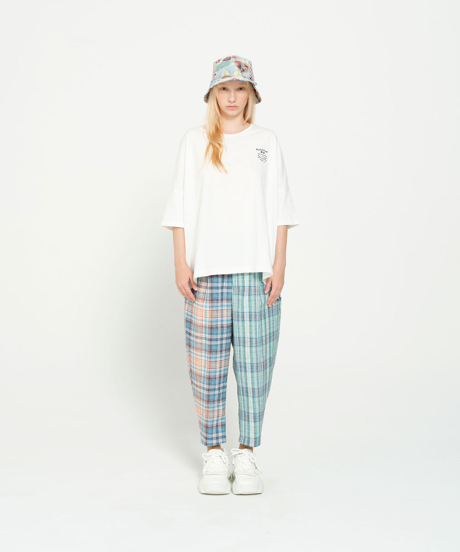 SF26SS-17 TRIBE EMBROI BIG TEE