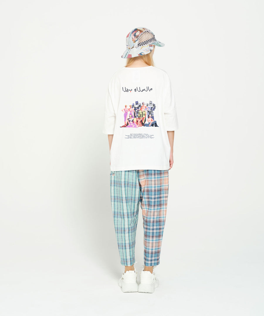 SF26SS-17 TRIBE EMBROI BIG TEE
