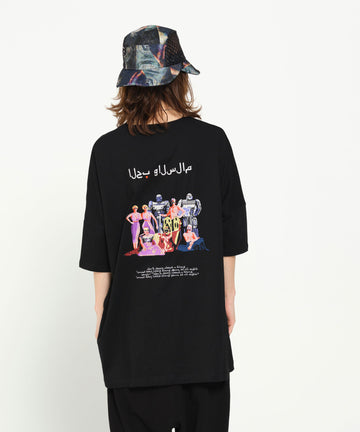 SF26SS-17 TRIBE EMBROI BIG TEE